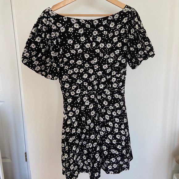 Skylar + Madison Black and White Lace Mini Dress - Picture 3 of 7